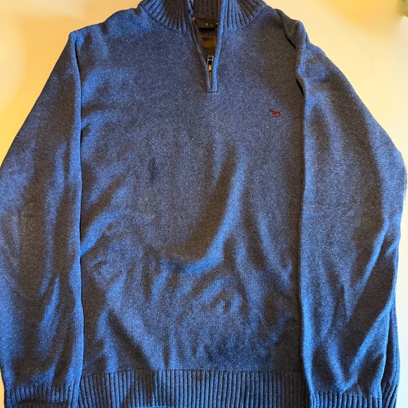 Rodd & Gunn Other - Rodd & Gunn Blue Melange Quarter-Zip Sweater - Size XL